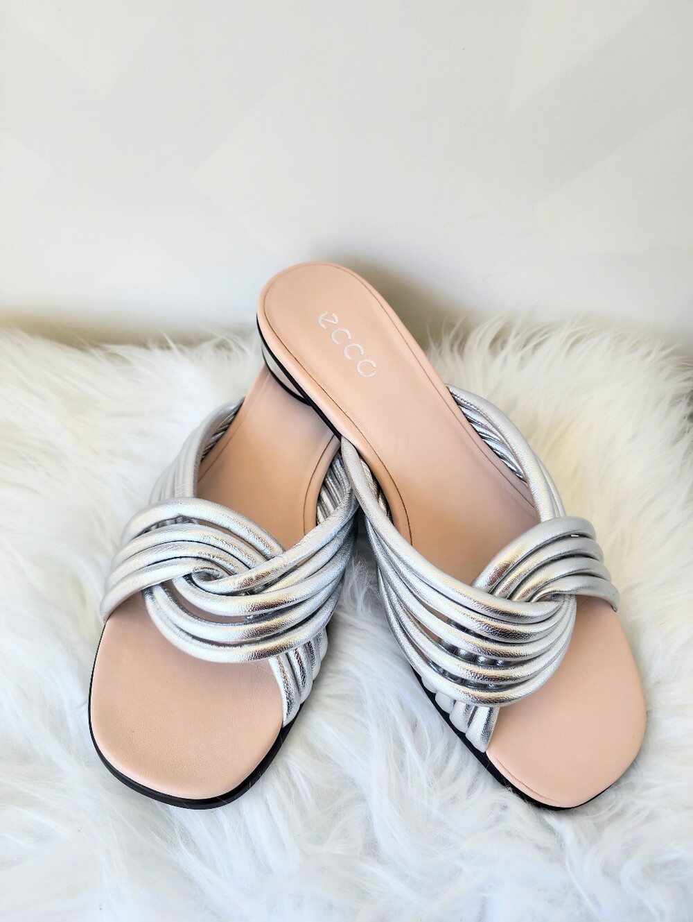 Ecco Sculpted Alba 25 Slide Sandal Size 9 - 9.5